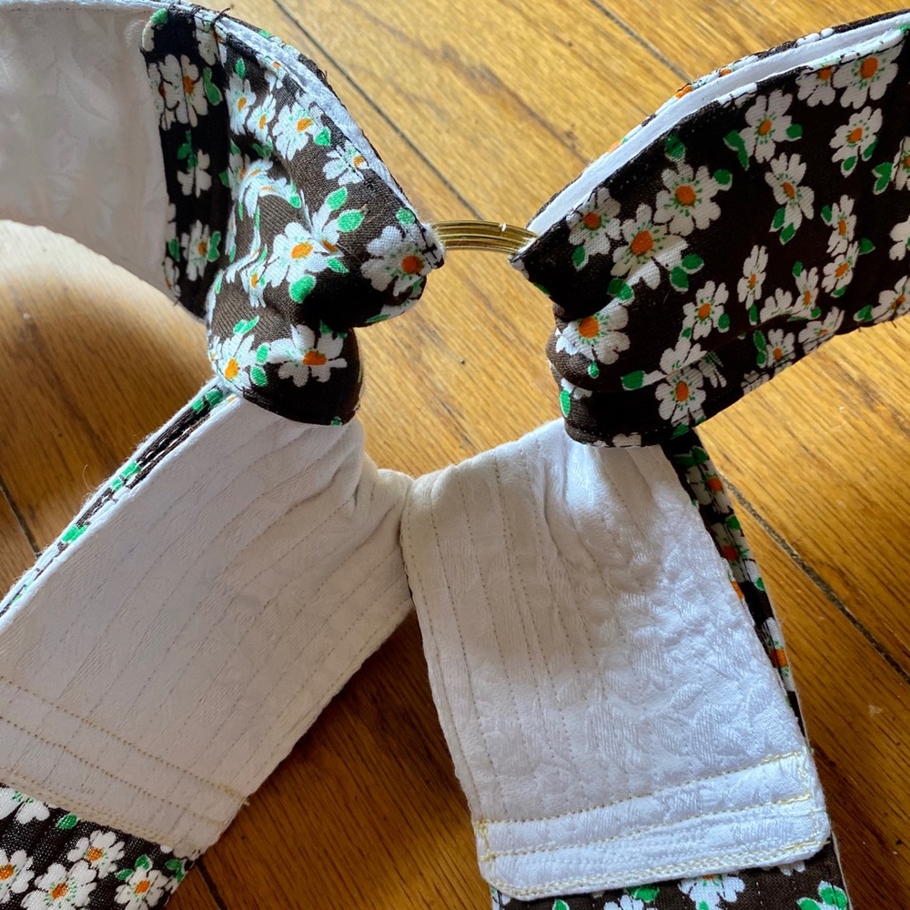 TAMMYSWING flower cotton harness vest purse pocket - Picture 11 of 16